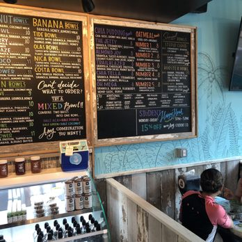 Playa Bowls - Menu - Acai Bowls Near Me - Hoboken, New Jersey