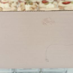 Soiled box on the outside