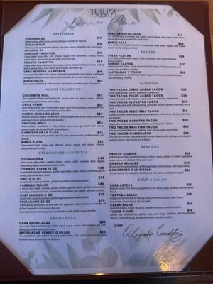 Menu photo 2 Tulum OC Anaheim, CA Menu photo 2 Tulum OC Anaheim, CA
