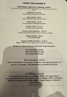 Menu photo 3 Russell's Pasadena, CA