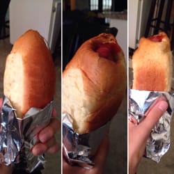 Tha Dog  - The hot dog!! It was too hot outside so I waited until I got home for some shots