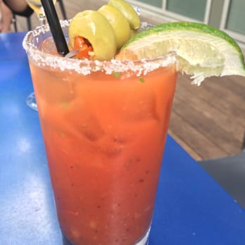 The Grove - A very peppery Bloody mary - New American Near Me - Houston, Texas The Grove - A very peppery Bloody mary - New American Near Me - Houston, Texas