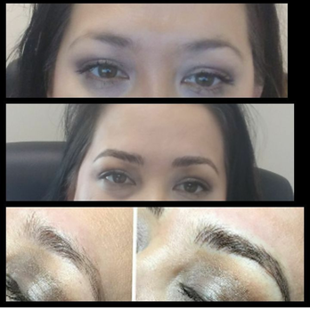 Blading and Shading by Monica - Before and Day off getting them done by Monica - Permanent Makeup Near Me - Hutto, Texas Blading and Shading by Monica - Before and Day off getting them done by Monica - Permanent Makeup Near Me - Hutto, Texas