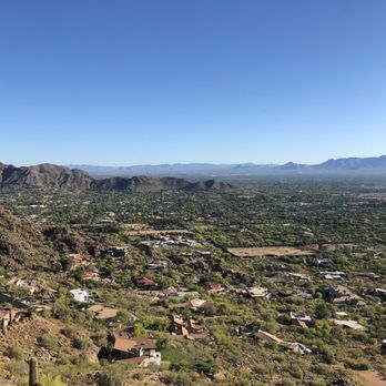 Camelback Mountain - Views from about midway up the Cholla trail. - Parks Near Me - Phoenix, Arizona