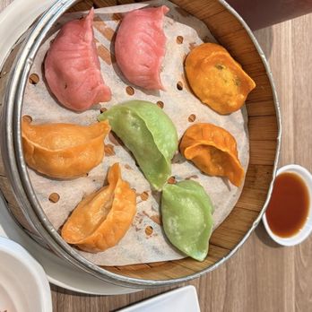 One More Bite Dumpling House - Vegetarian Steamed Dumplings(8) - Dim Sum Near Me - Loma Linda, California One More Bite Dumpling House - Vegetarian Steamed Dumplings(8) - Dim Sum Near Me - Loma Linda, California