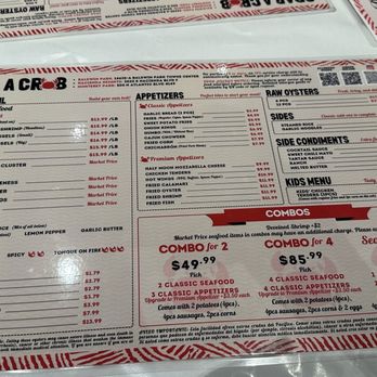 Grab A Crab - SEPT 2026 - menu - Seafood Near Me - Baldwin Park, California Grab A Crab - SEPT 2026 - menu - Seafood Near Me - Baldwin Park, California