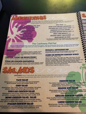 Menu photo 5 Castaways Chillicothe, IL