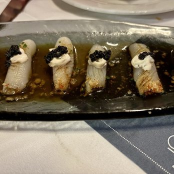 Ocean 48 - Torched Scallops Caviar - Seafood Near Me - Newport Beach, California Ocean 48 - Torched Scallops Caviar - Seafood Near Me - Newport Beach, California