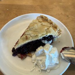 Blueberry pie Blueberry pie