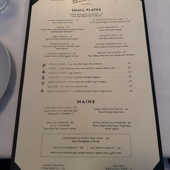 Le Farfalle - Menu - Italian Near Me - Charleston, South Carolina