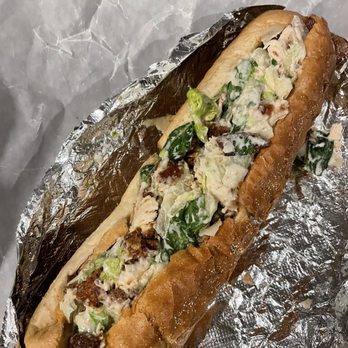 Crush Pizza - Crispy Chicken Caesar Sub - Pizza Near Me - Quincy, Massachusetts Crush Pizza - Crispy Chicken Caesar Sub - Pizza Near Me - Quincy, Massachusetts