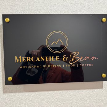 Mercantile and Bean - Interior Sign - Coffee & Tea Near Me - Mukwonago, Wisconsin Mercantile and Bean - Interior Sign - Coffee & Tea Near Me - Mukwonago, Wisconsin