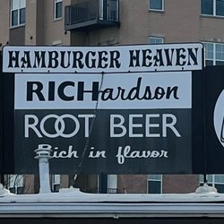 Hamburger Heaven - Vintage sign