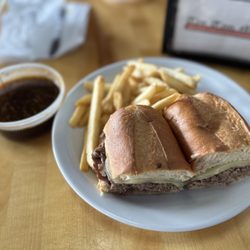 Tip Top Meats - French Dip with rosemary dipping au jus