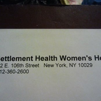 Settlement Health - Letterhead - Medical Centers Near Me - New York, New York Settlement Health - Letterhead - Medical Centers Near Me - New York, New York
