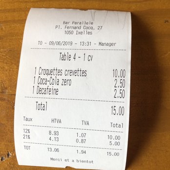 Le Bar Parallèle - Cafes Near Me - Ixelles, BRU