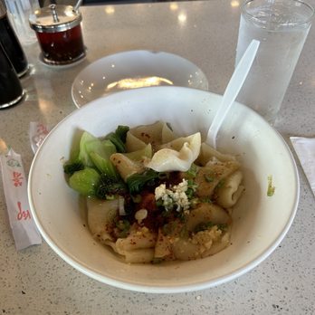 Pan Dumpling House - N7. Wide Hand Pulled Noodle - Chinese Near Me - Corona, California Pan Dumpling House - N7. Wide Hand Pulled Noodle - Chinese Near Me - Corona, California