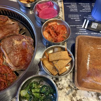 Blue House Korean BBQ - Set of Sides - Korean Near Me - Vacaville, California Blue House Korean BBQ - Set of Sides - Korean Near Me - Vacaville, California