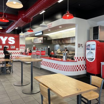 Five Guys - the inside of a fast food restaurant - Burgers Near Me - Douglasville, Georgia Five Guys - the inside of a fast food restaurant - Burgers Near Me - Douglasville, Georgia