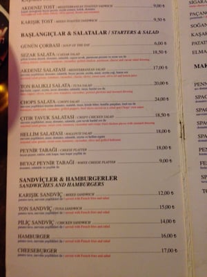Menu photo 2 Chops Cafe & Pub Istanbul, 34