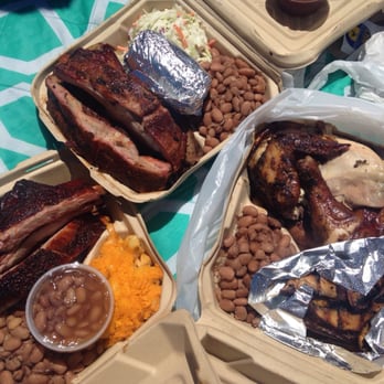 Gorilla Barbeque - Three 2-meat combos - Barbeque Near Me - Pacifica, California