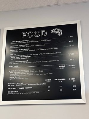 Menu photo 3 Aconcagua Layton, UT