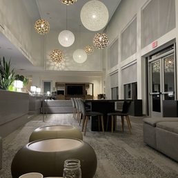 The seating area is cozy and purposeful! 2.23.24