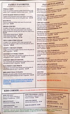 Menu photo 6 Paulee's Restaurant Macomb, MI