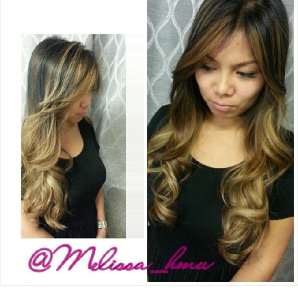 My virgin hair transformed into a beautiful ombre/balayage My virgin hair transformed into a beautiful ombre/balayage
