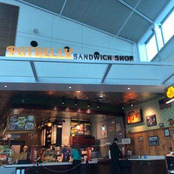 Potbelly - Store front inside PDX airport - Sandwiches Near Me - Portland, Oregon