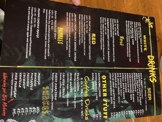 Menu photo 1 Koh Phangan Stockholm, AB Menu photo 1 Koh Phangan Stockholm, AB