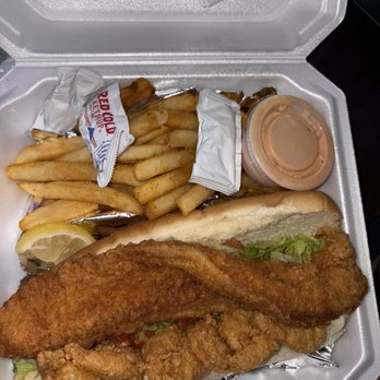 Journet's Creole Kitchen - Shrimp and fish po boy - Cajun/Creole Near Me - San Marcos, Texas Journet's Creole Kitchen - Shrimp and fish po boy - Cajun/Creole Near Me - San Marcos, Texas