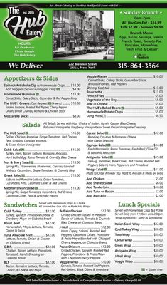 Menu photo 6 The Hub Eatery Utica, NY