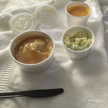 BBY - Slaw is tangy and refreshing, the gravy is slightly salty. - American Near Me - Dixon, Illinois
