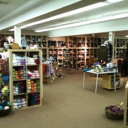 Knit - View from the entrance...only half of their selection!