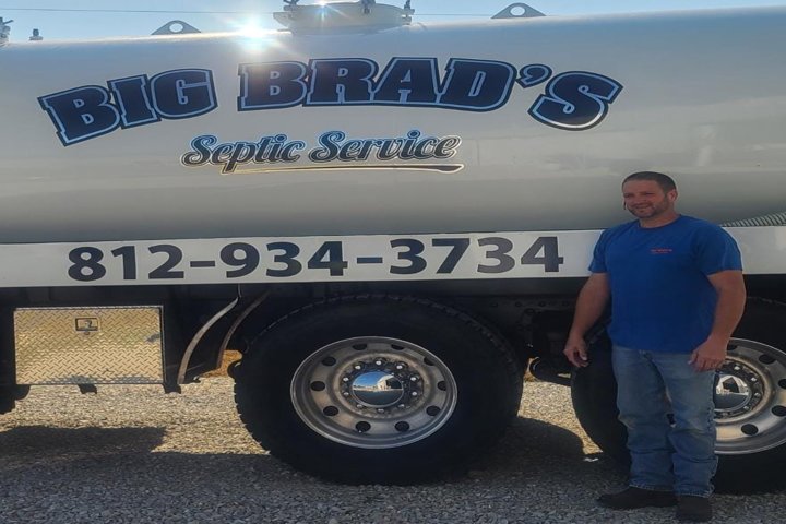 Slide of Big Brad's Septic Service
