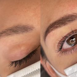 Mea Beauty - PMU Nano Brows - before & after 
Ultra realistic Hairstrokes that lasts 1-3 years