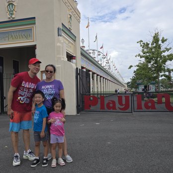 Playland Park - Our Fam @ Playland Park! - Amusement Parks Near Me - Rye, New York