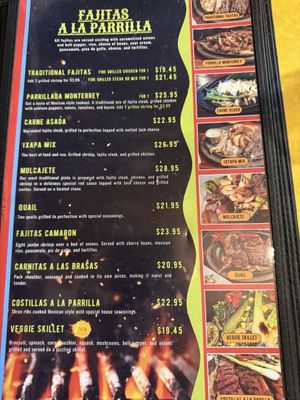 Menu photo 1 El Rancho Grande Carthage, TX