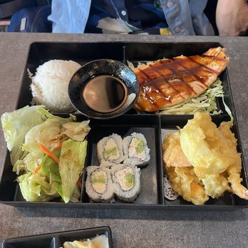 Chopstix 2 - Salmon Teriyaki Bento - Sushi Bars Near Me - San Diego, California Chopstix 2 - Salmon Teriyaki Bento - Sushi Bars Near Me - San Diego, California
