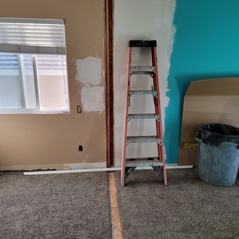 Harden Fire Protection - New pipe location. Notice the closet is now gone. - Fire Protection Services Near Me
