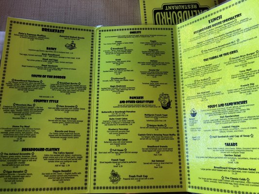 Menu photo 3 The Breadboard Restaurant Ashland, OR Menu photo 3 The Breadboard Restaurant Ashland, OR
