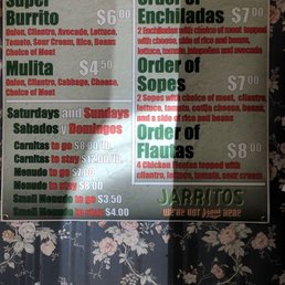 Just thought I'd post the menu of this amazing place Just thought I'd post the menu of this amazing place