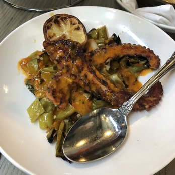 Bar Siena - Grilled Octopus & Shishito Peppers - Italian Near Me - Chicago, Illinois