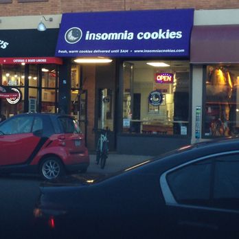 Insomnia Cookies - Look for this sign! - Desserts Near Me - Minneapolis, Minnesota Insomnia Cookies - Look for this sign! - Desserts Near Me - Minneapolis, Minnesota
