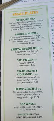 Menu photo 4 The Oakmont Flagstaff, AZ