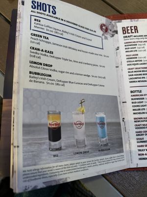 Menu photo 2 Hard Rock Cafe Key West, FL
