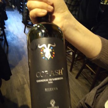Murph's Bar - Cannonau Di Sardegna Corash, from Sardinia. It's made from the Grenache grape, and the wine is typically dry and high in tannins. - Sports Bars Near Me - Philadelphia, Pennsylvania Murph's Bar - Cannonau Di Sardegna Corash, from Sardinia. It's made from the Grenache grape, and the wine is typically dry and high in tannins. - Sports Bars Near Me - Philadelphia, Pennsylvania