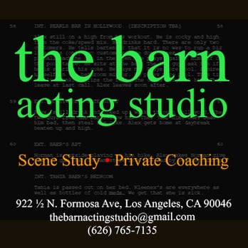 The Barn Acting Studio - Learn from those who do as well as teach! The Barn Acting Studio in West Hollywood. Scene study and Private coaching. - Performing Arts Near Me - Los Angeles, California The Barn Acting Studio - Learn from those who do as well as teach! The Barn Acting Studio in West Hollywood. Scene study and Private coaching. - Performing Arts Near Me - Los Angeles, California