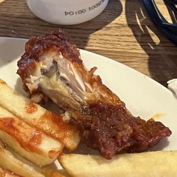 Over cooked chicken wings!!! Over cooked chicken wings!!!
